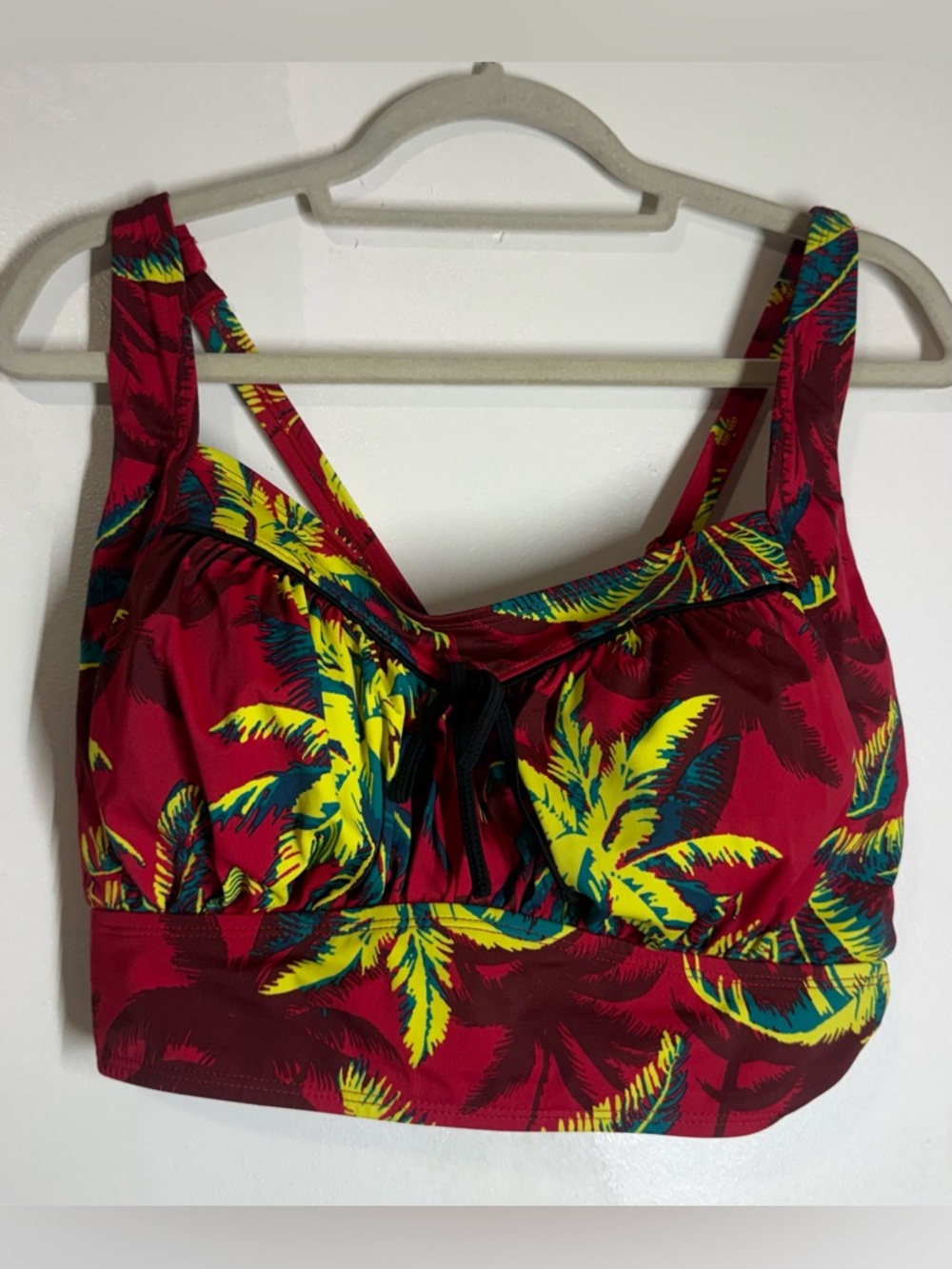Torrid Retro Chic Wire-Free Ruched Bikini Top - Picture 4 of 7